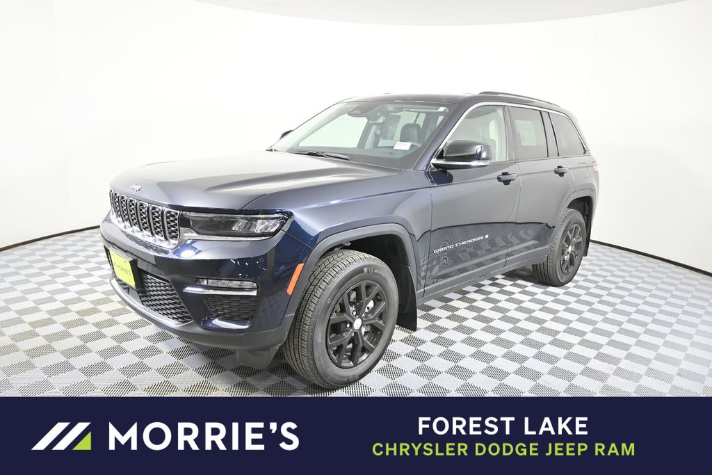 Midnight Sky 2023 Jeep Grand Cherokee Limited 4WD SUV / Crossover Four-Wheel Drive 8-Speed Automatic