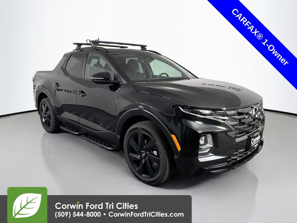 Phantom Black 2023 Hyundai Santa Cruz Pickup Truck All-Wheel Drive Automatic