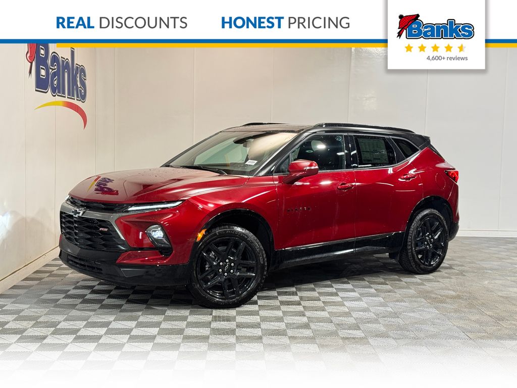 Radiant Red 2026 Chevrolet Blazer SUV / Crossover All-Wheel Drive 9-Speed Automatic Overdrive