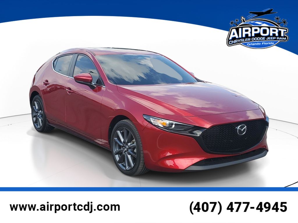 Soul Red Crystal Metallic 2024 Mazda MAZDA3 Hatchback Front-Wheel Drive 6-Speed Automatic