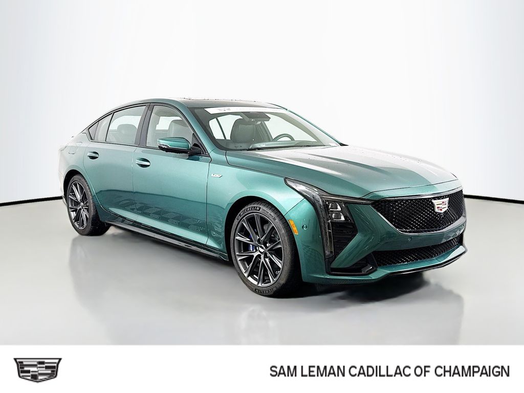 Typhoon Metallic 2025 Cadillac CT5 Sedan Rear-Wheel Drive Automatic