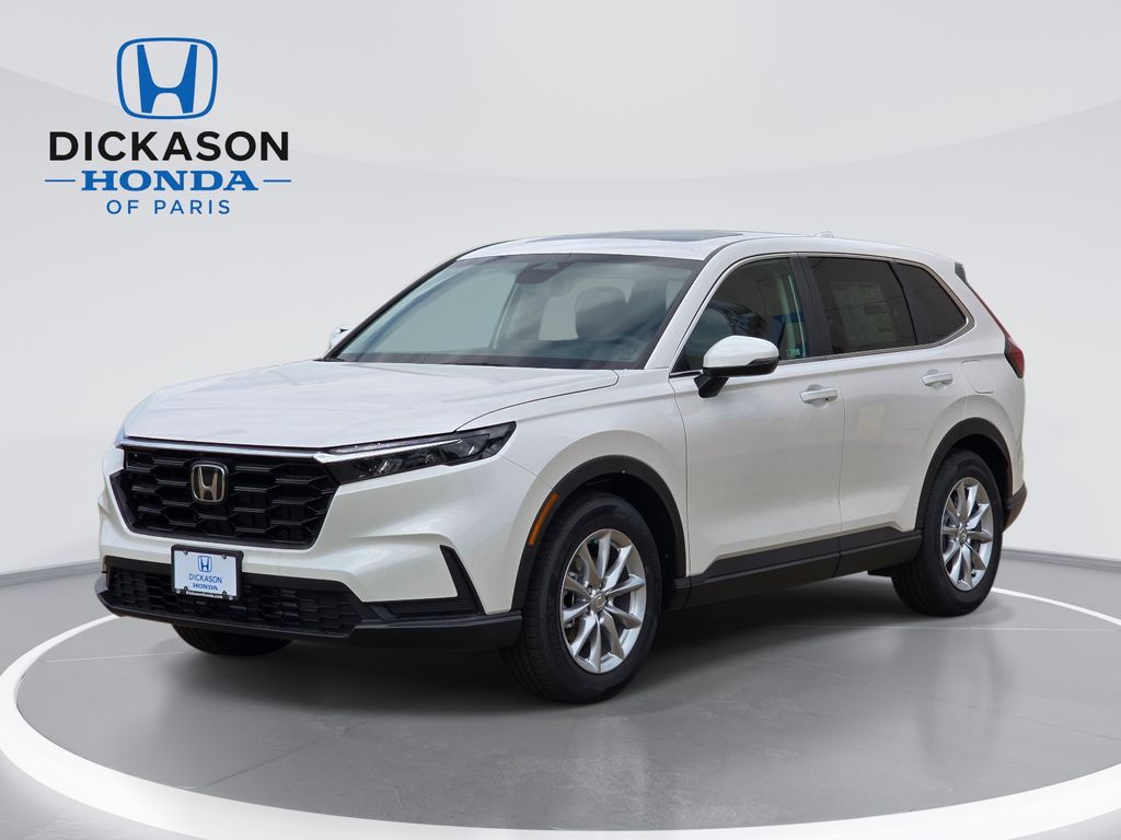 Gray (Platinum) 2026 Honda CR-V EX FWD SUV / Crossover Front-Wheel Drive Continuously Variable Transmission