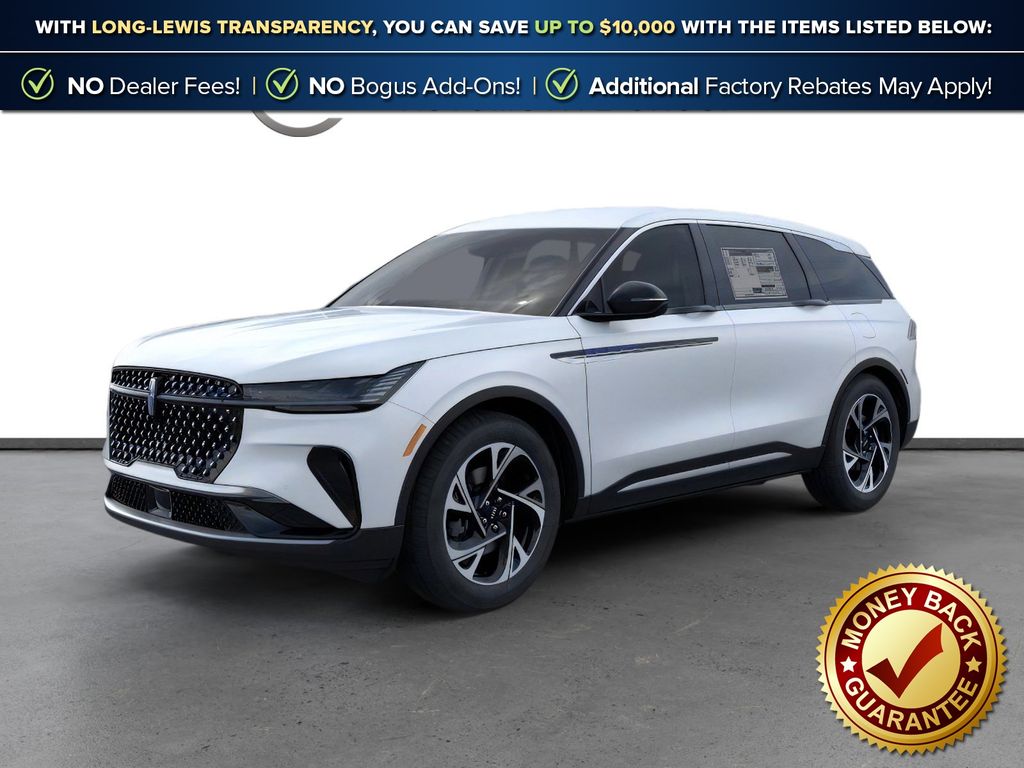 White Platinum Clearcoat Metallic 2026 Lincoln Nautilus SUV / Crossover All-Wheel Drive Continuously Variable Transmission