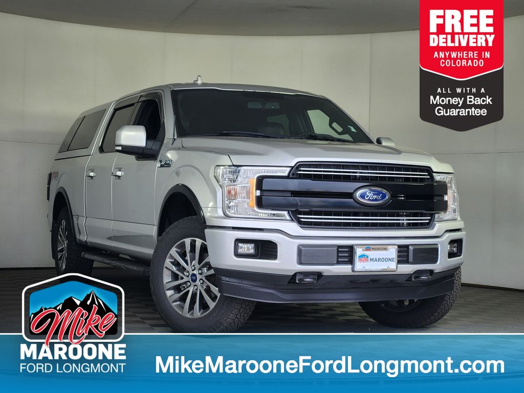 Ingot Silver 2018 Ford F-150 Pickup Truck Four-Wheel Drive Automatic