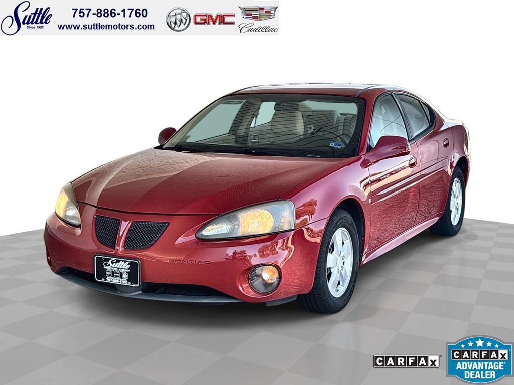 2007 Pontiac Grand Prix Rojo (Crimson Red) Sedán Tracción delantera 4 velocidades Automática marcha alta