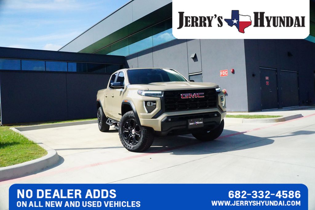Desert Sand Metallic 2024 GMC Canyon Pickup Truck Four-Wheel Drive 8-Speed Automatic