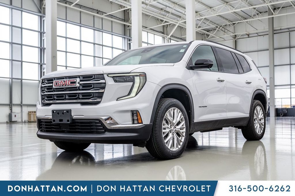Summit White 2024 GMC Acadia SUV / Crossover Front-Wheel Drive 8-Speed Automatic
