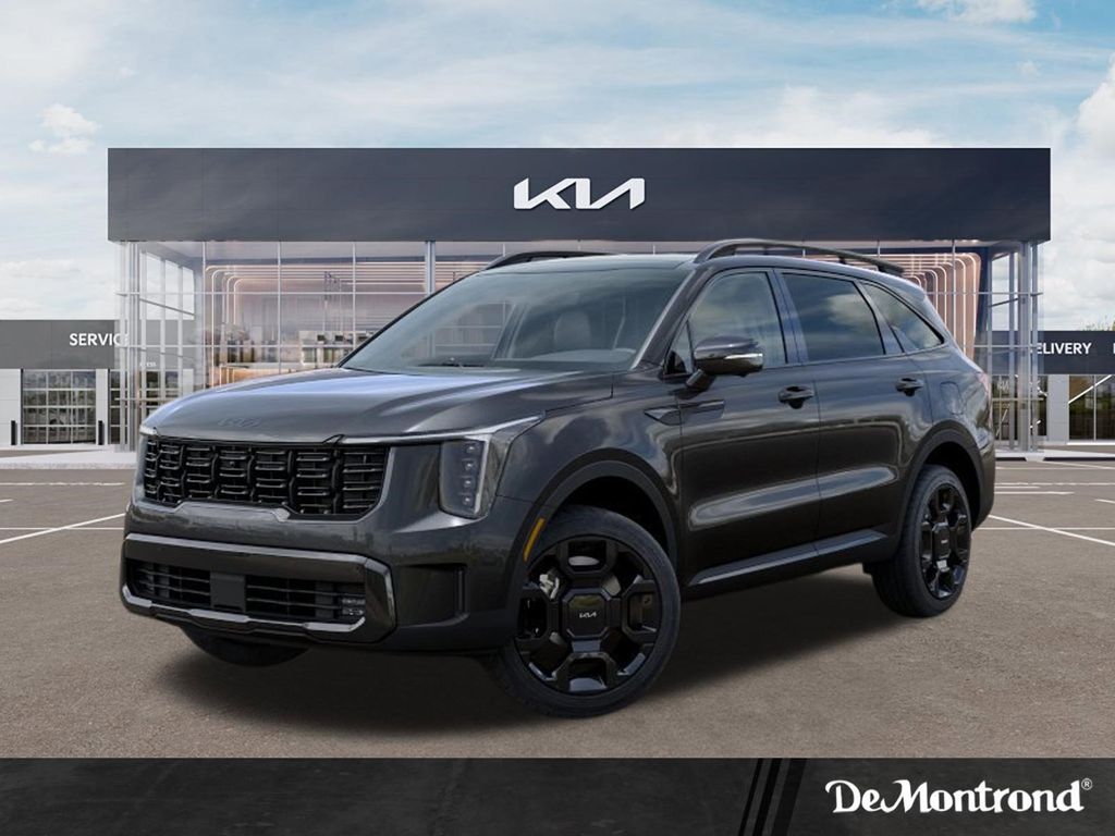 2026 Kia Sorento Hybrid X-LINE SX-PRESTIGE AWD Gray at Community Kia