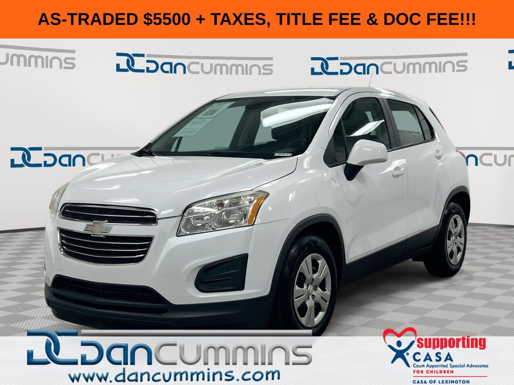Summit White 2016 Chevrolet Trax SUV / Crossover Front-Wheel Drive 6-Speed Automatic