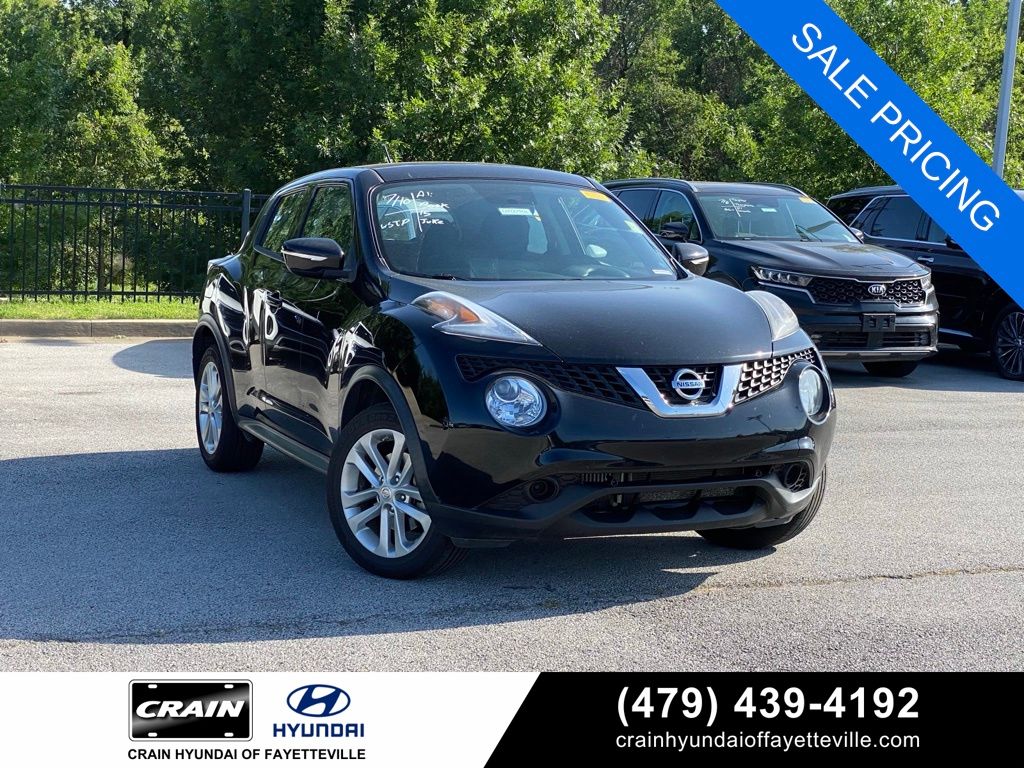 Super Black 2015 Nissan Juke SUV / Crossover Front-Wheel Drive Continuously Variable Transmission