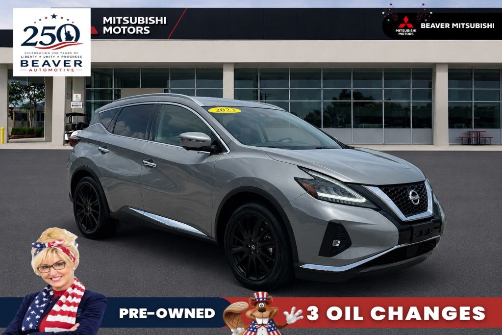 Boulder Gray Pearl 2023 Nissan Murano SUV / Crossover All-Wheel Drive Continuously Variable Transmission