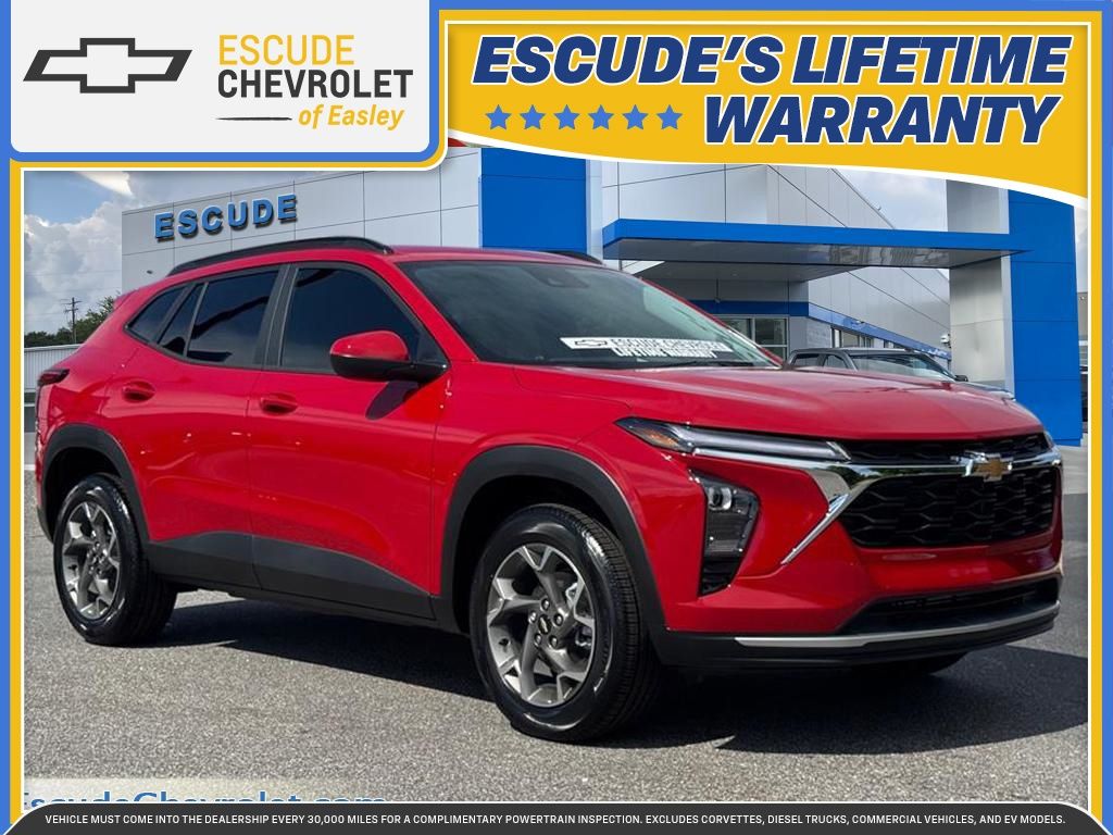 Apex Red 2026 Chevrolet Trax SUV / Crossover Front-Wheel Drive 6-Speed Automatic
