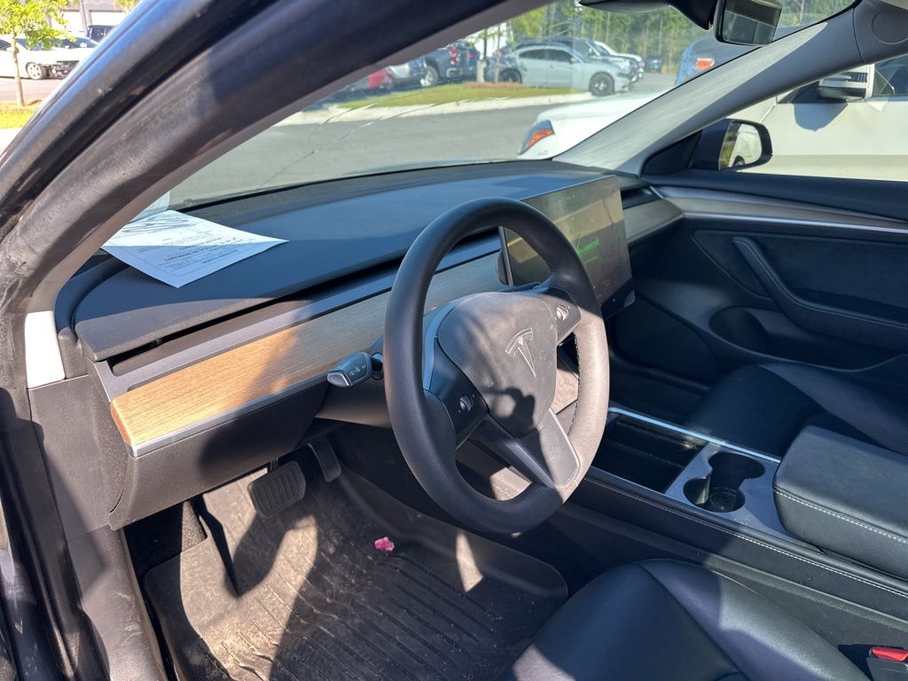 2022 Midnight Silver Metallic Tesla Model 3 Long Range AWD Sedan