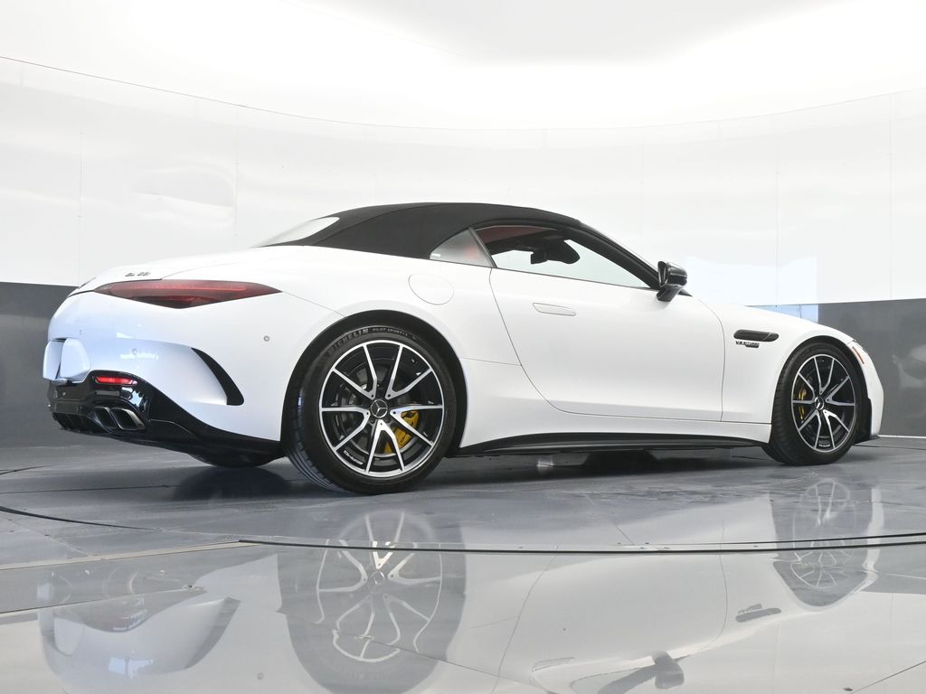 Used 2022 White Mercedes-Benz SL 63 AMG® image 70