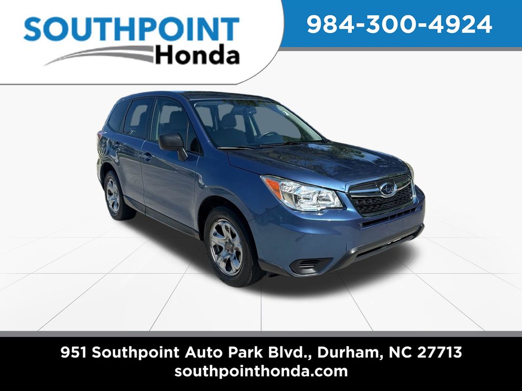 Quartz Blue Pearl 2015 Subaru Forester SUV / Crossover All-Wheel Drive Continuously Variable Transmission