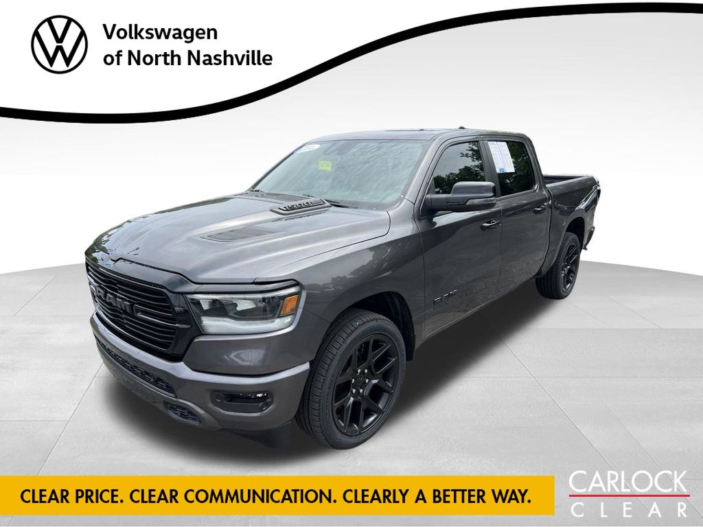 Gray (Granite Crystal Metallic Clearcoat) 2024 RAM 1500 Pickup Truck Four-Wheel Drive 8-Speed Automatic