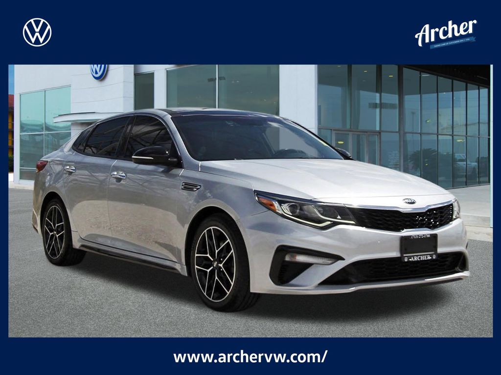 Sparkling Silver 2020 Kia Optima Sedan 6-Speed Automatic