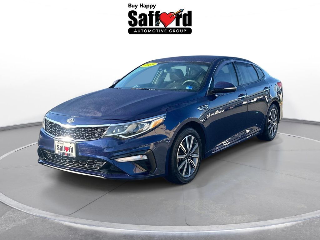 Horizon Blue 2019 Kia Optima LX FWD Sedan Front-Wheel Drive 6-Speed Automatic