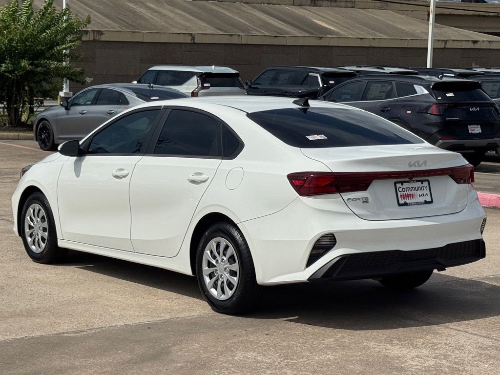 2024 Kia Forte LX White at Joe Myers Mazda Kia