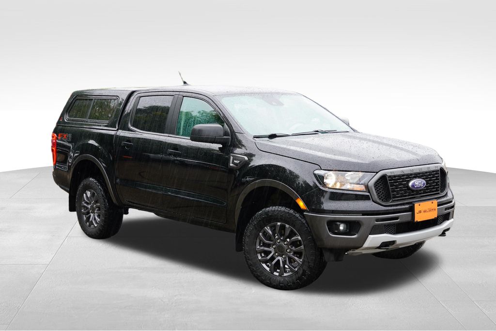 Shadow Black 2020 Ford Ranger Pickup Truck Four-Wheel Drive Automatic