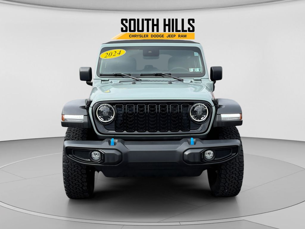 2024 Jeep Wrangler Willys 4xe Gray at South Hills CDJR