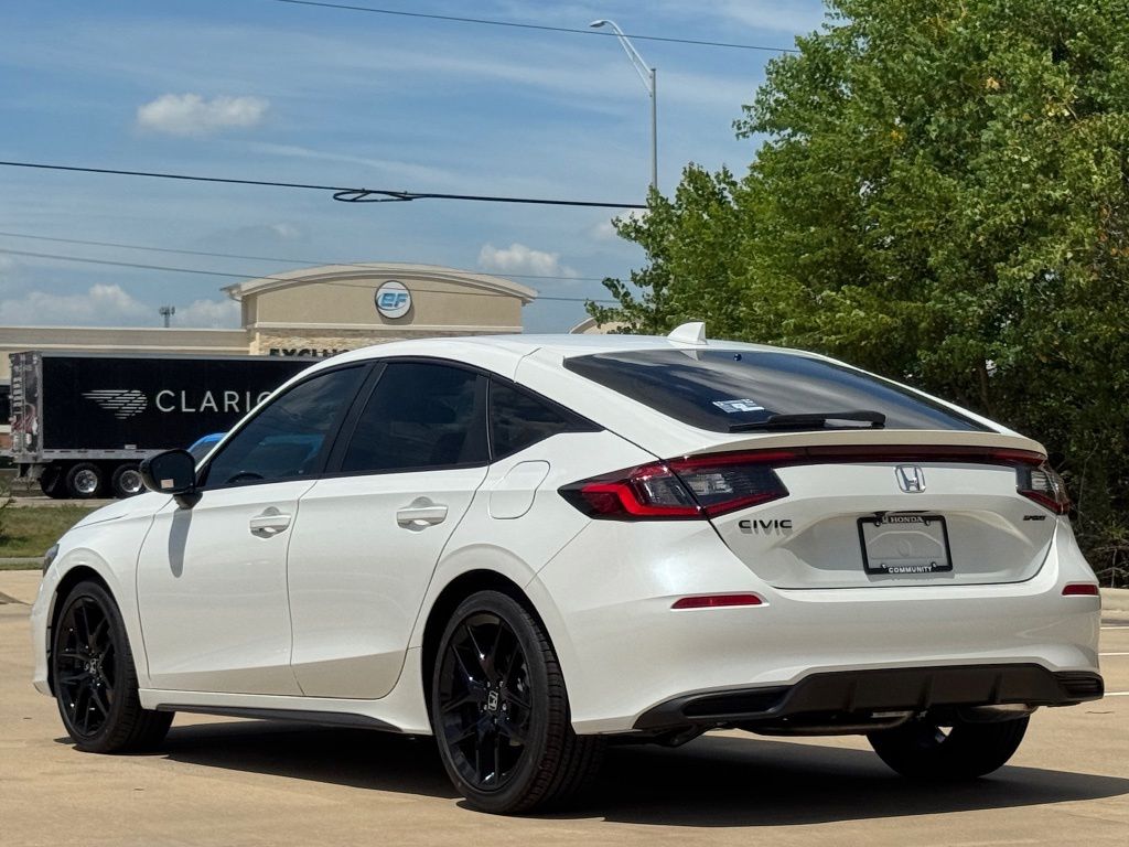 2026 Honda Civic Sport White at Community Honda