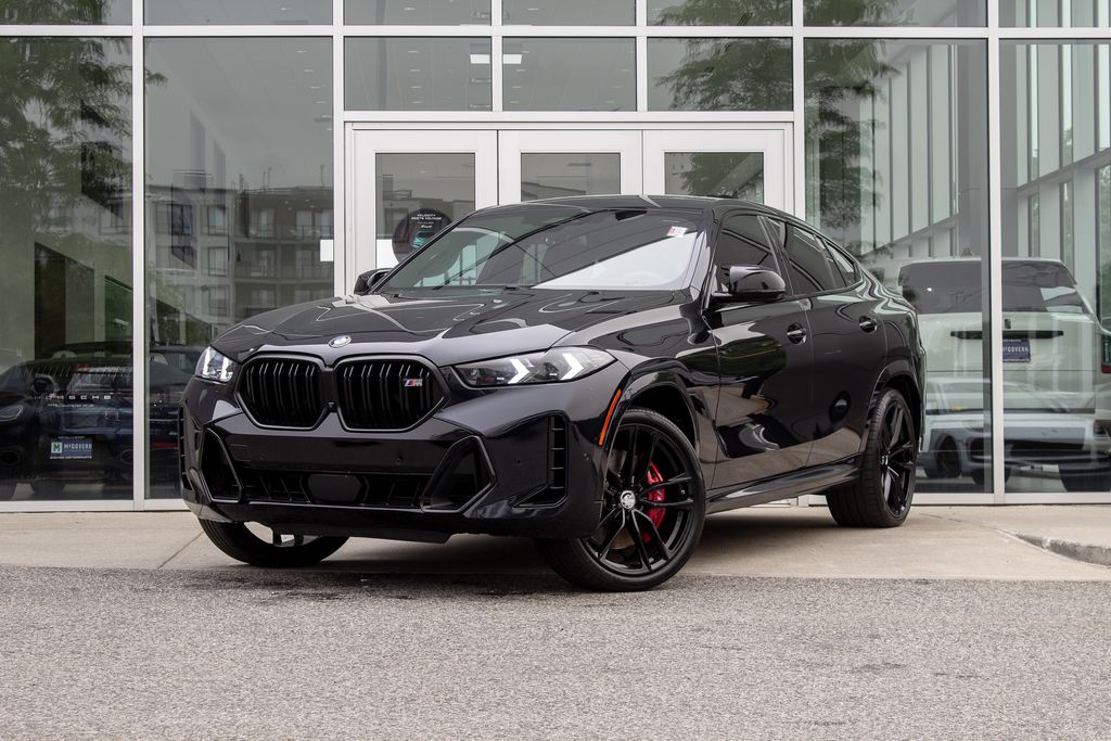 Carbon Black Metallic 2025 BMW X6 SUV / Crossover All-Wheel Drive 8-Speed Automatic