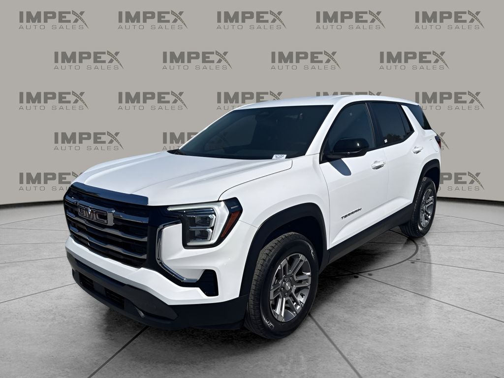 Summit White 2026 GMC Terrain Elevation FWD SUV / Crossover Front-Wheel Drive Continuously Variable Transmission