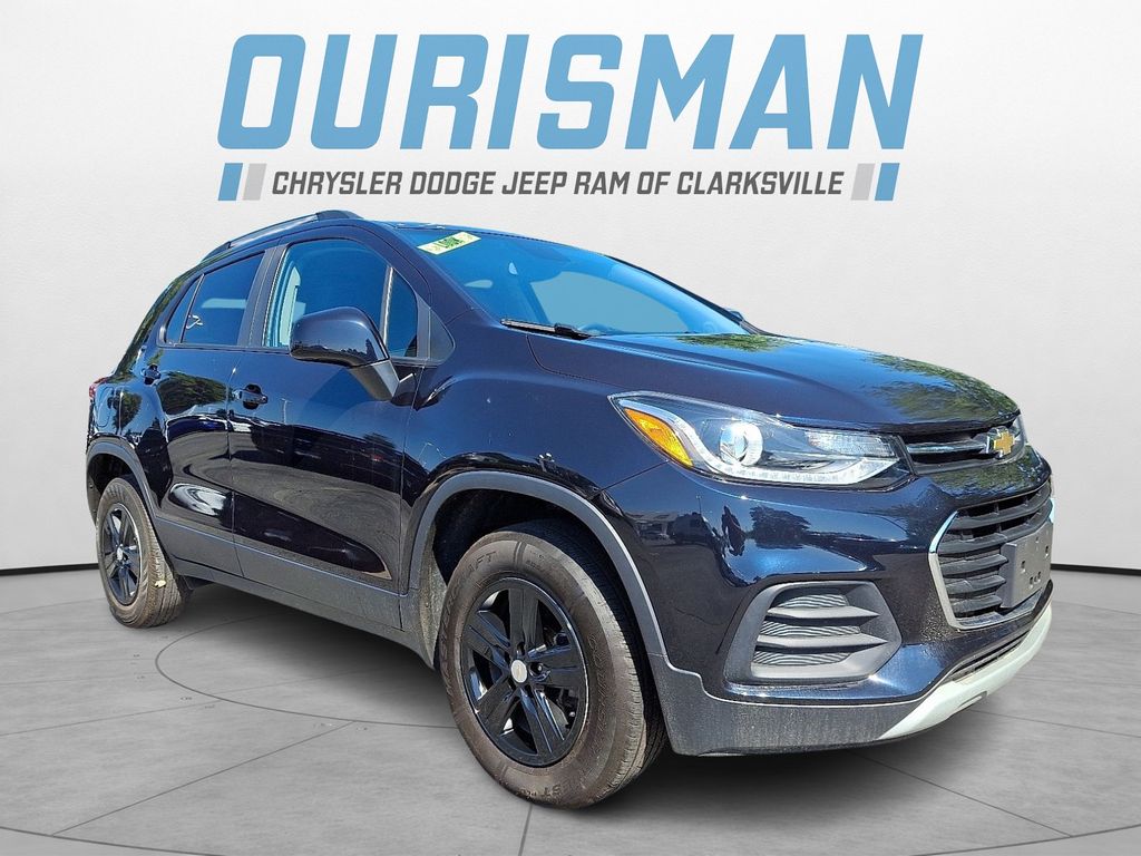 Midnight Blue Metallic 2022 Chevrolet Trax LT AWD SUV / Crossover All-Wheel Drive 6-Speed Automatic