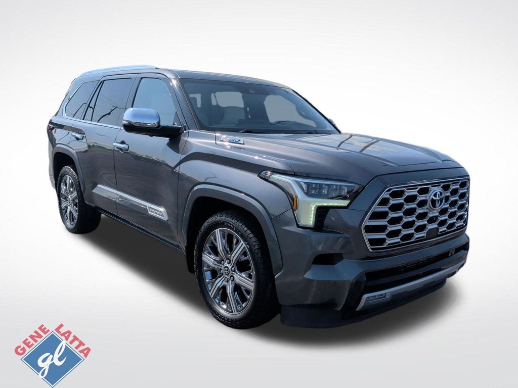 Magnetic Gray Metallic 2023 Toyota Sequoia SUV / Crossover Four-Wheel Drive Automatic