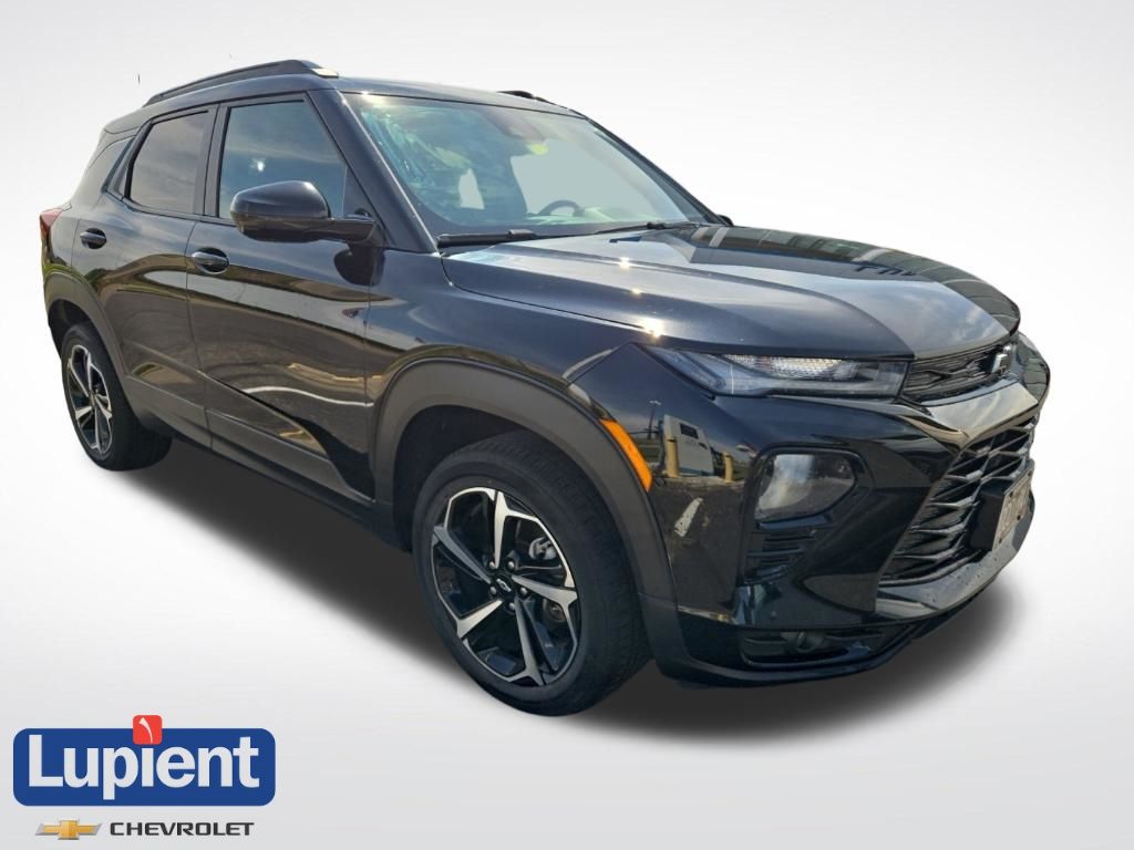 Black Metallic 2022 Chevrolet Trailblazer SUV / Crossover Four-Wheel Drive 9-Speed Automatic