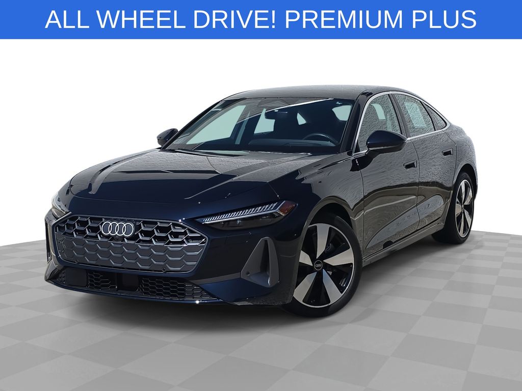 Blue Metallic 2025 Audi A5 Sedan All-Wheel Drive 7-Speed Automatic