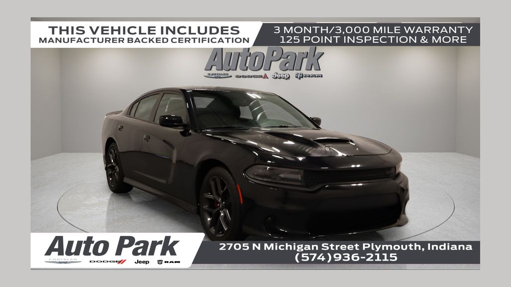 Pitch Black Clearcoat 2021 Dodge Charger Sedan Rear-Wheel Drive 8-Speed Automatic