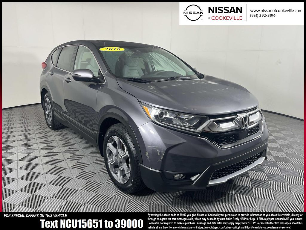 Gray 2018 Honda CR-V SUV / Crossover Front-Wheel Drive Continuously Variable Transmission