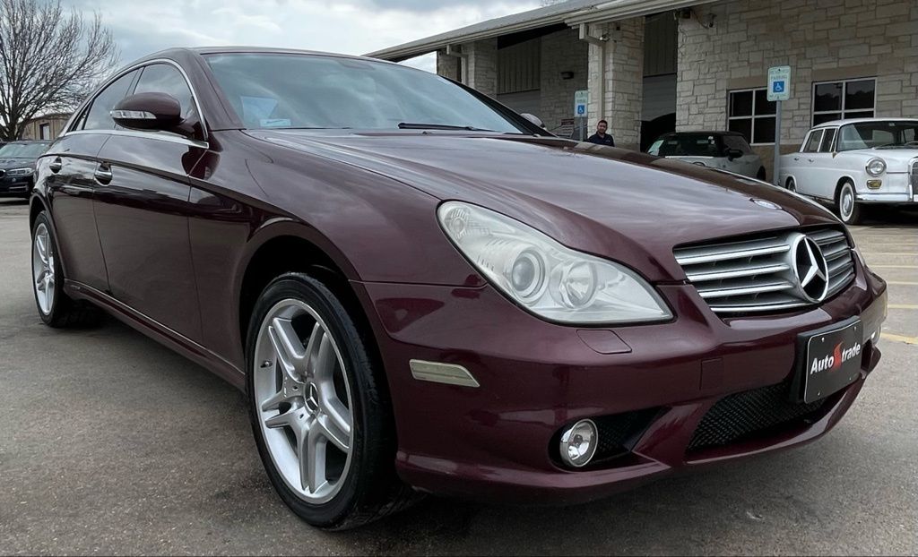 2007 Mercedes-Benz CLS CLS 550 Red at DeMontrond Automotive Group