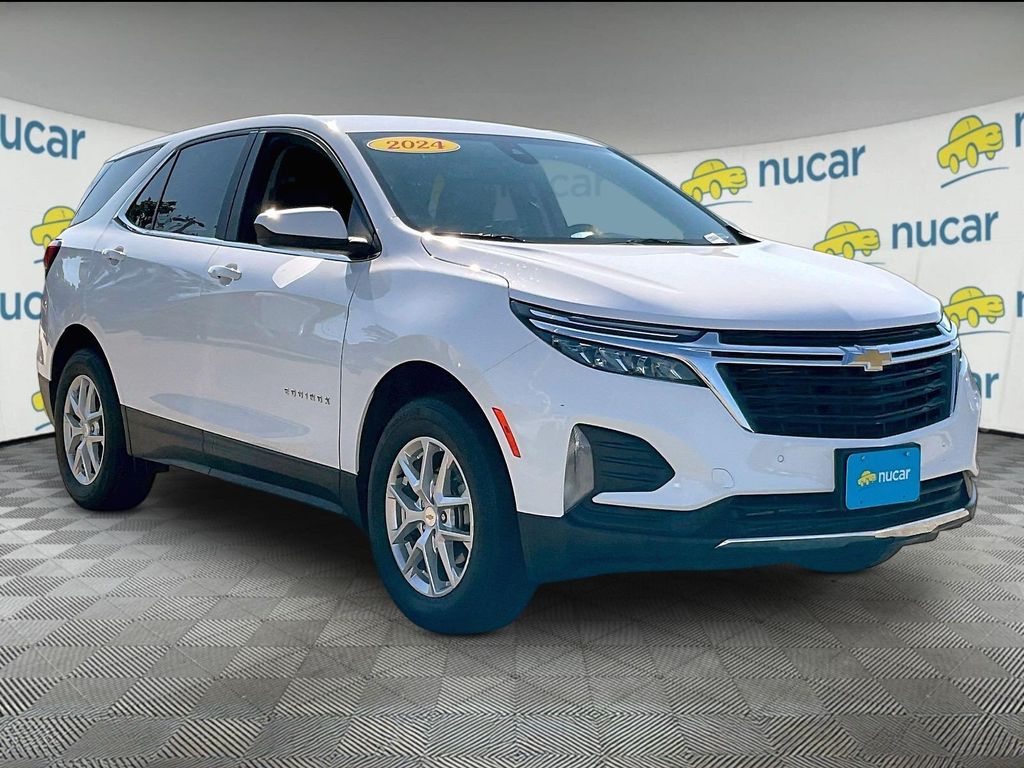 Summit White 2024 Chevrolet Equinox SUV / Crossover Four-Wheel Drive 6-Speed Automatic Overdrive