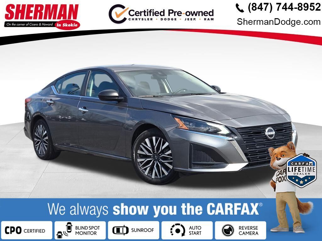 Gray (Gun Metallic) 2025 Nissan Altima Sedan Front-Wheel Drive Continuously Variable Transmission