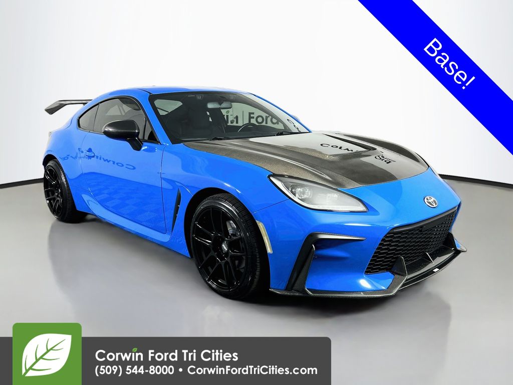 Blue 2023 Toyota GR86 Coupe Rear-Wheel Drive 6-Speed Automatic