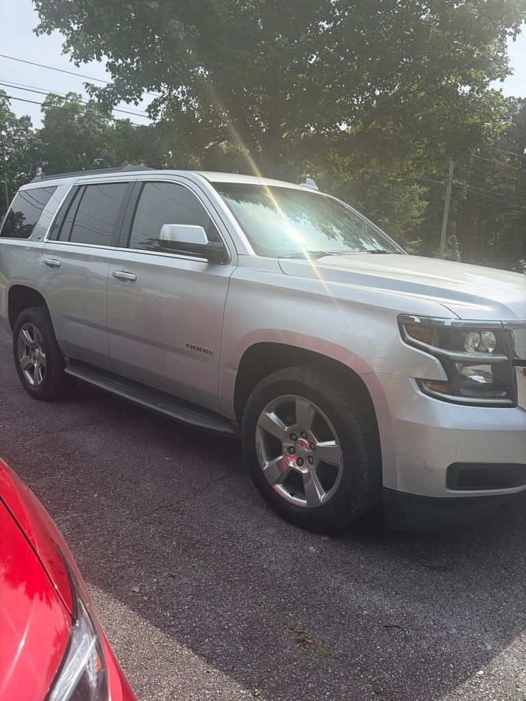 Silver Ice Metallic 2017 Chevrolet Tahoe LT RWD SUV / Crossover 4X2 6-Speed Automatic Overdrive