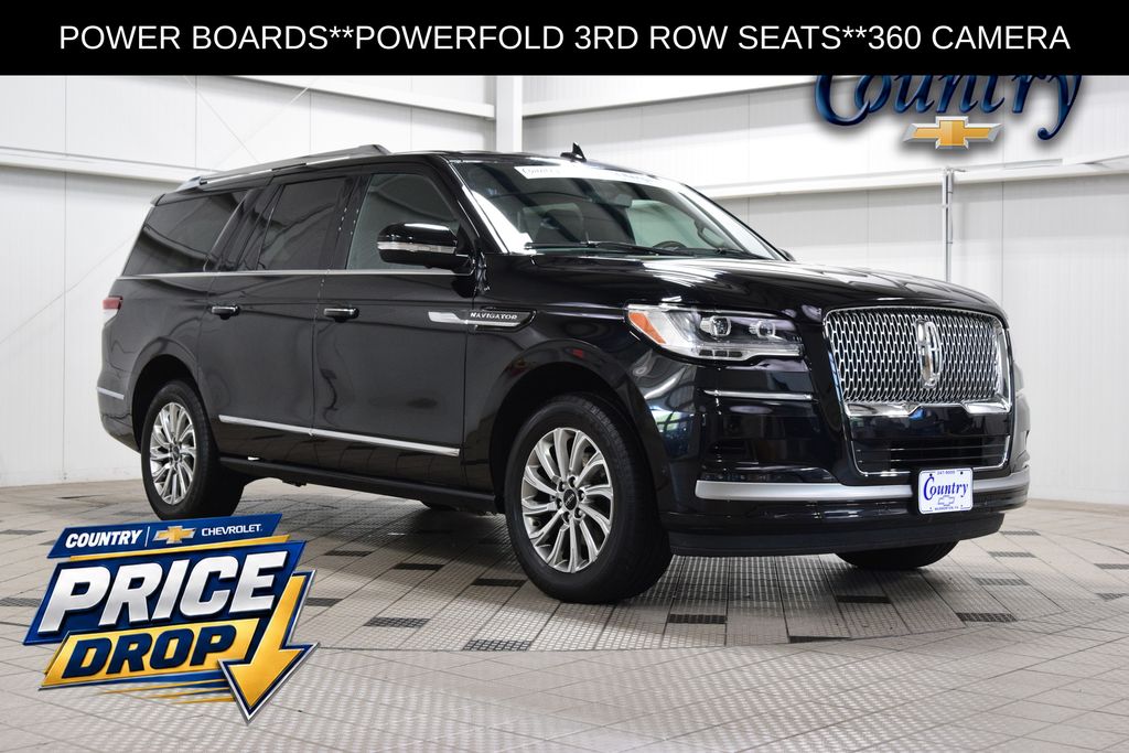 Black Metallic 2024 Lincoln Navigator SUV / Crossover Four-Wheel Drive Automatic