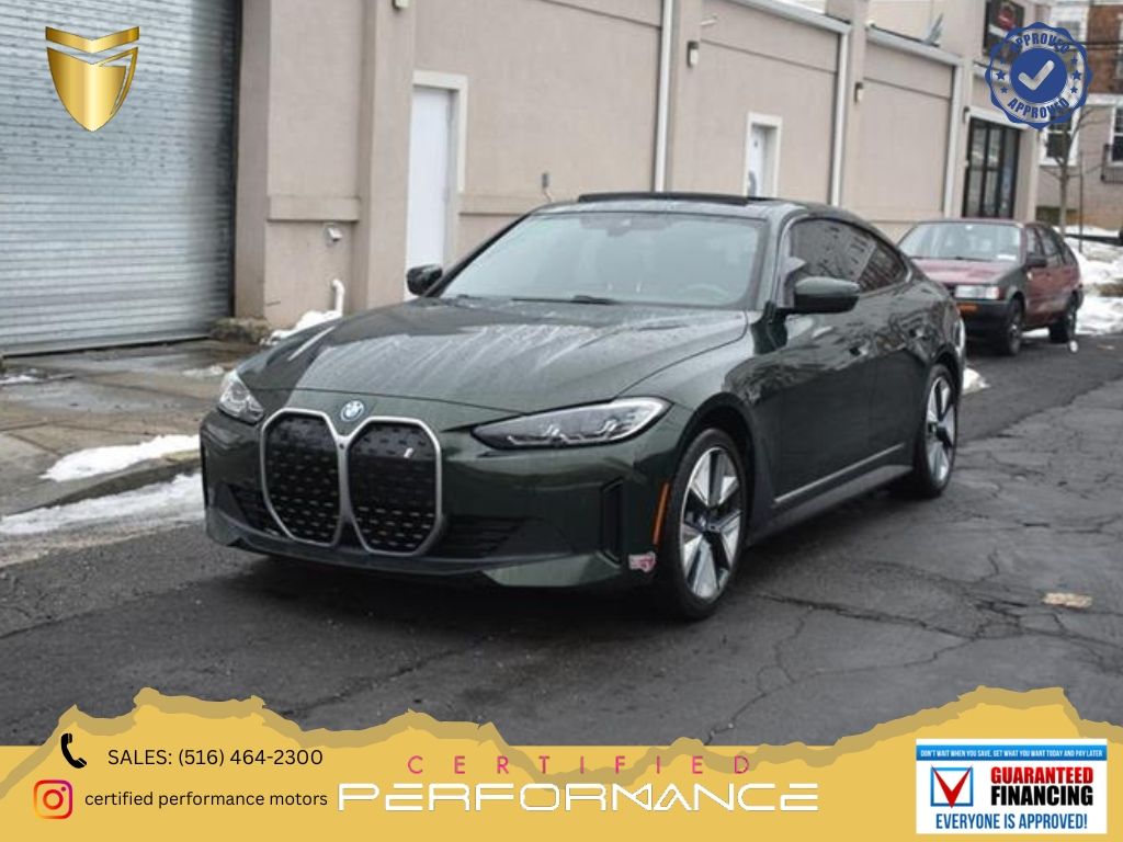 San Remo Green Metallic 2023 BMW i4 eDrive35 Gran Coupe FWD Sedan Rear-Wheel Drive Automatic