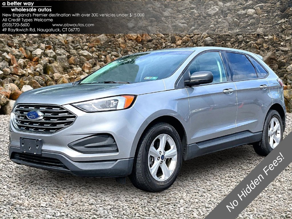 Silver Metallic 2020 Ford Edge SUV / Crossover Front-Wheel Drive 8-Speed Automatic