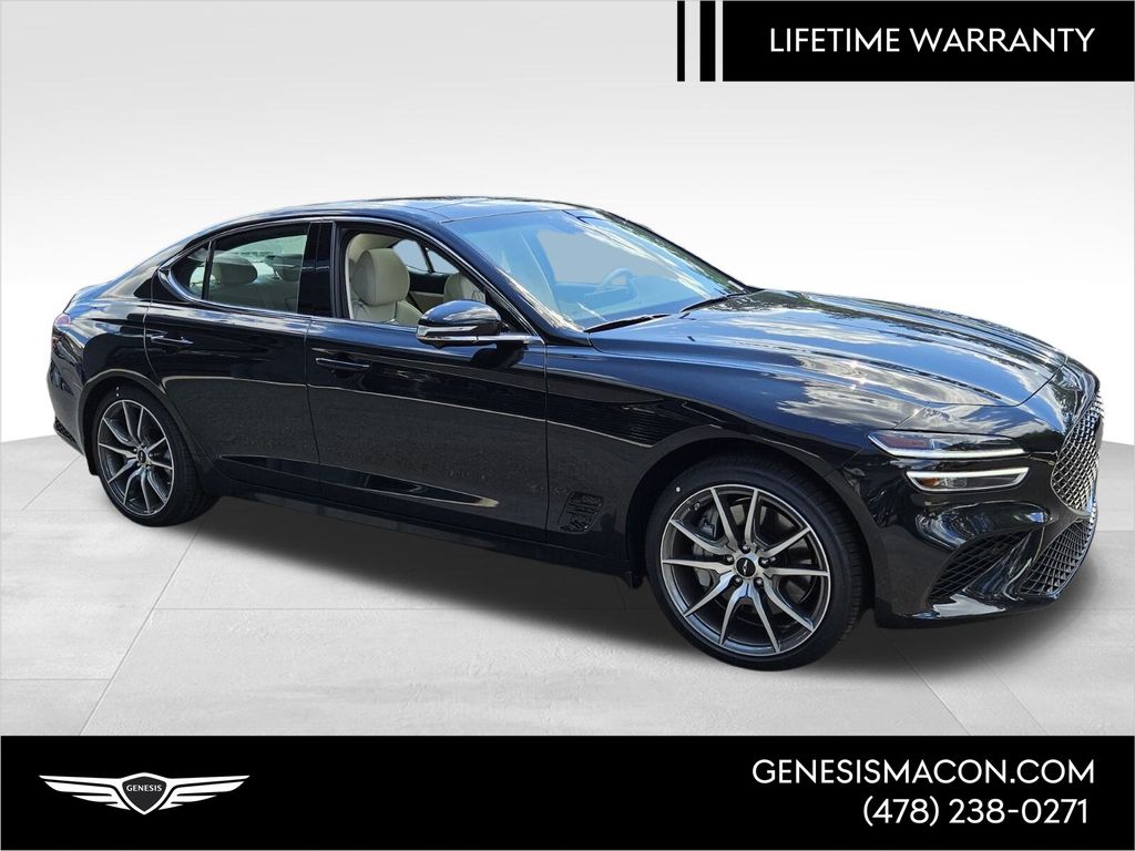 Vik Black 2026 Genesis G70 2.5T Prestige RWD Sedan Rear-Wheel Drive 8-Speed Automatic