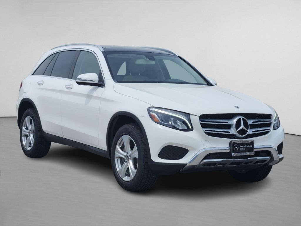 White 2018 Mercedes-Benz GLC SUV / Crossover All-Wheel Drive 9-Speed Automatic