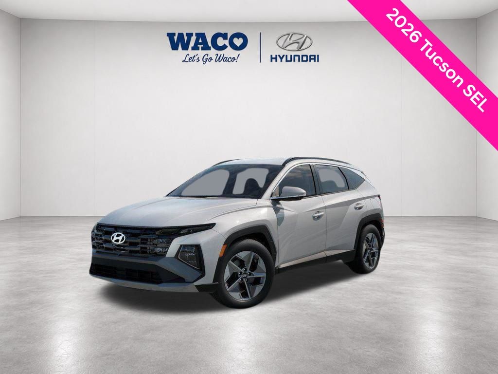 White Pearl 2026 Hyundai Tucson SUV / Crossover Front-Wheel Drive 8-Speed Automatic