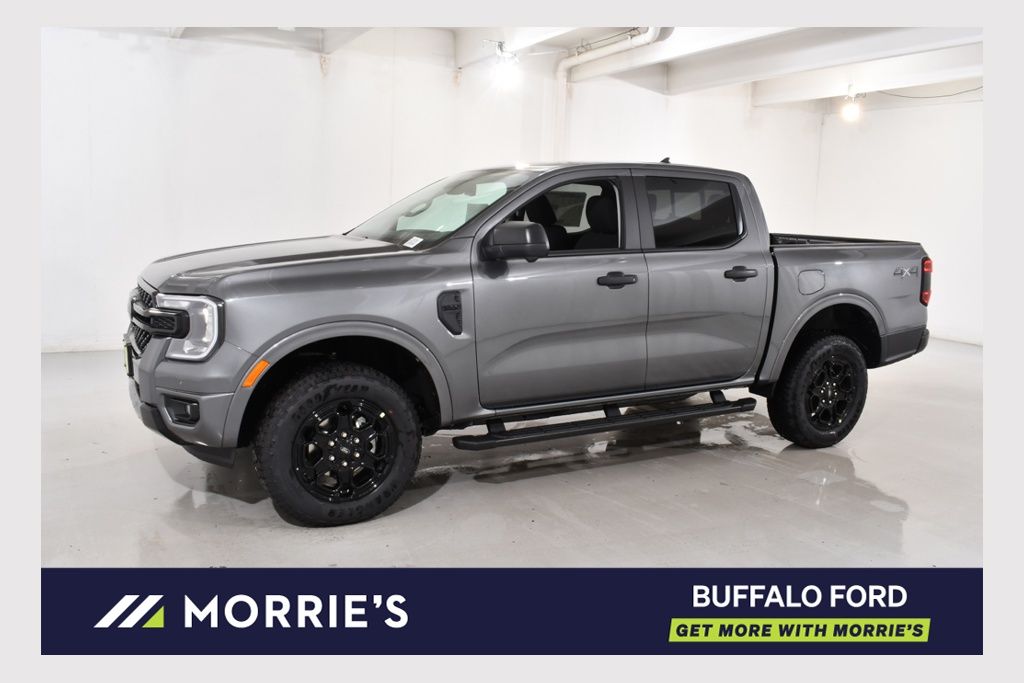 Gray Metallic 2026 Ford Ranger Pickup Truck Four-Wheel Drive Automatic
