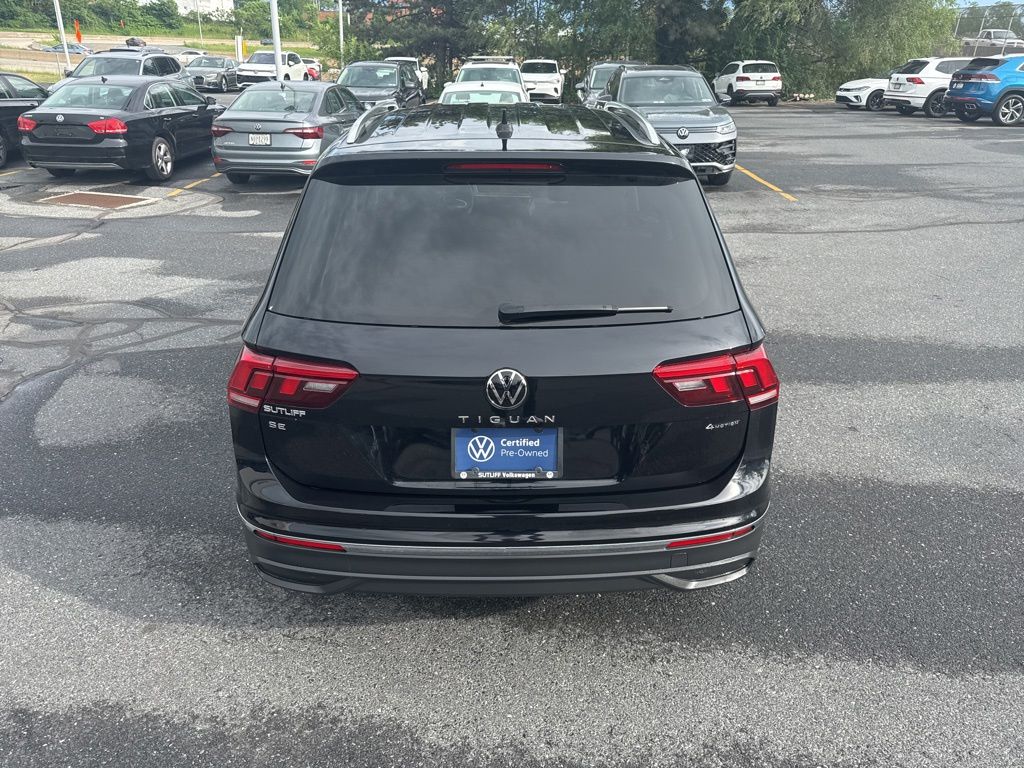 2022 Volkswagen Tiguan 2.0T SE Black at Sutliff Volkswagen