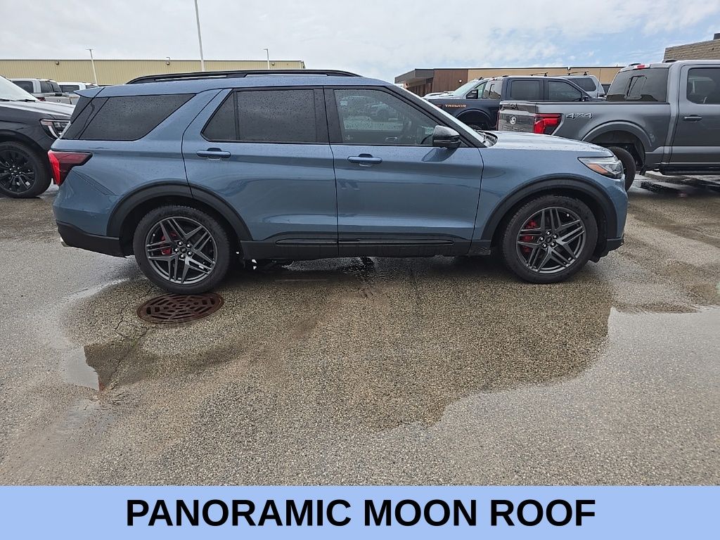 Vapor Blue Metallic 2025 Ford Explorer SUV / Crossover All-Wheel Drive Automatic