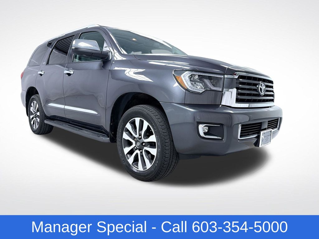 Magnetic Gray Metallic 2018 Toyota Sequoia Limited 4WD SUV / Crossover Four-Wheel Drive 6-Speed Automatic