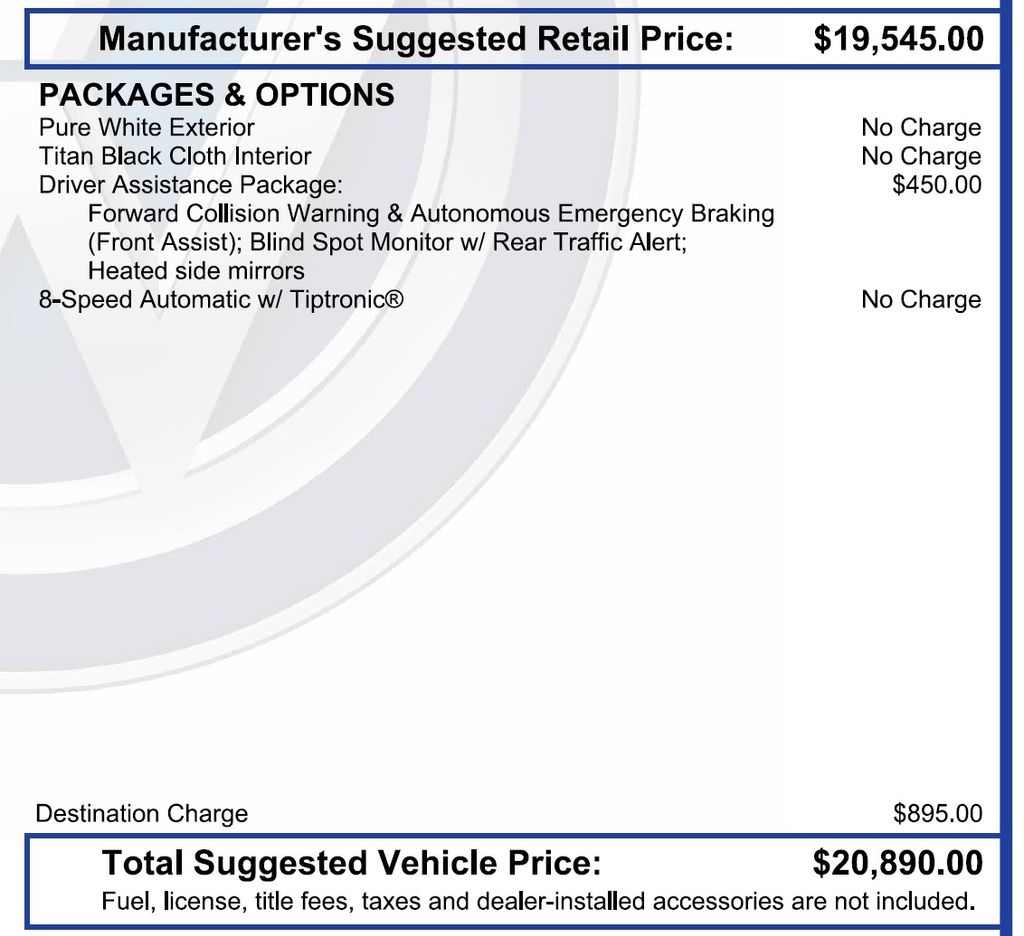 2019 Volkswagen Jetta 1.4T S 22